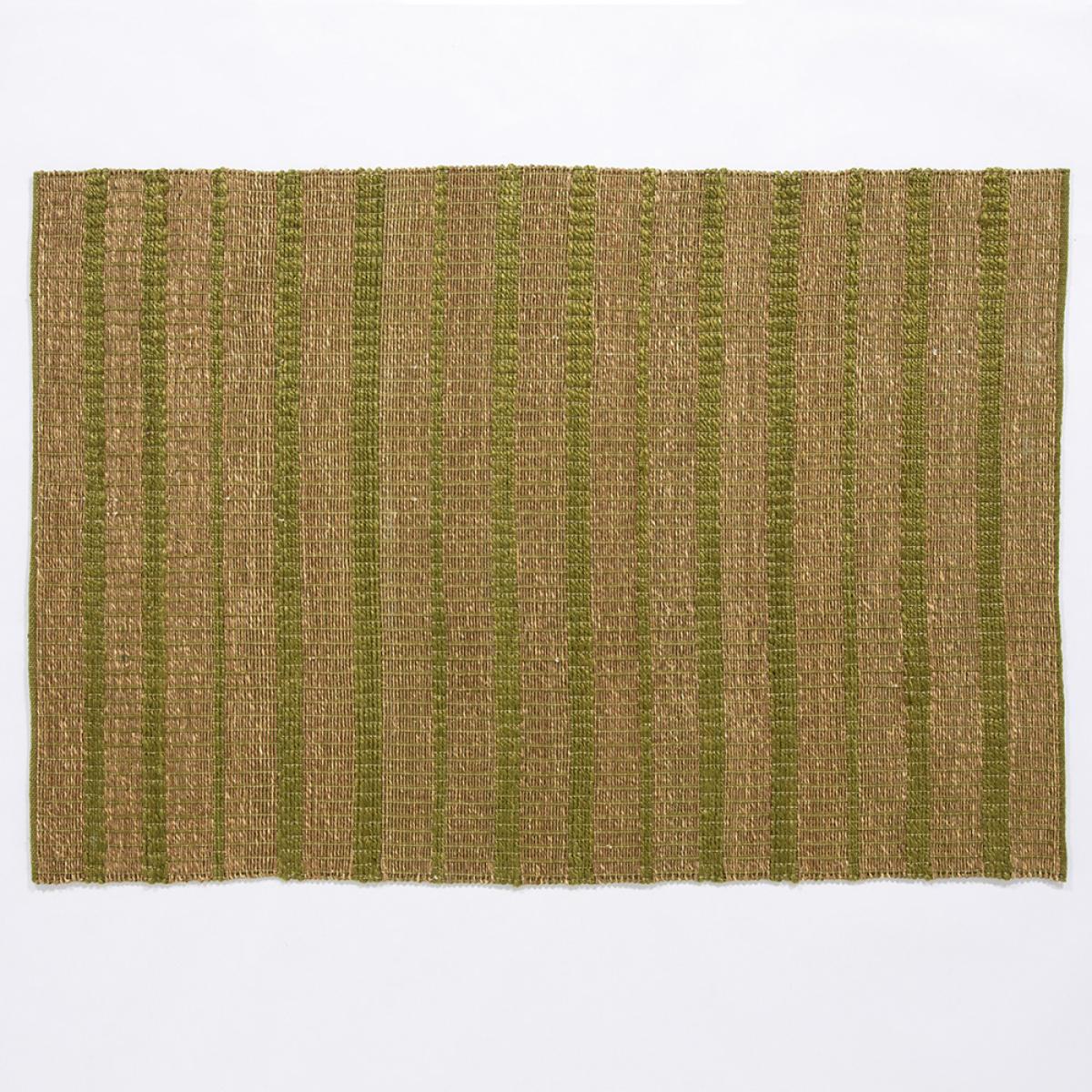 Ancoats Jute Modern Pitloom Rug in Seagrass Green&nbsp;80x150cm – image 4