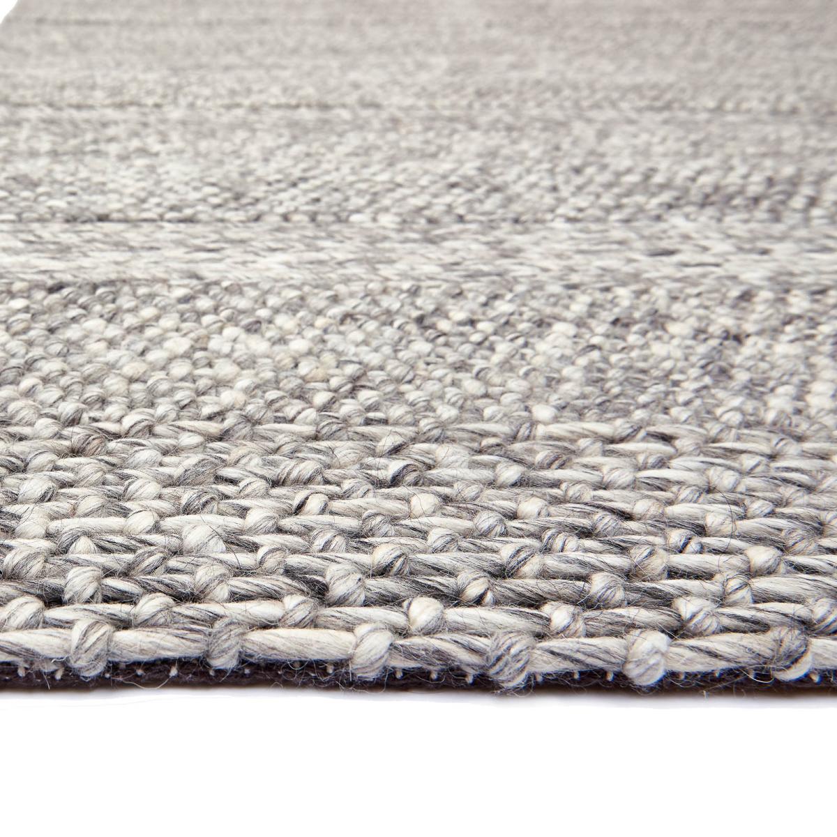 Katherine Carnaby CS07 Modern Designer Rugs in Grey Marl Stripe 200x300cm – image 3