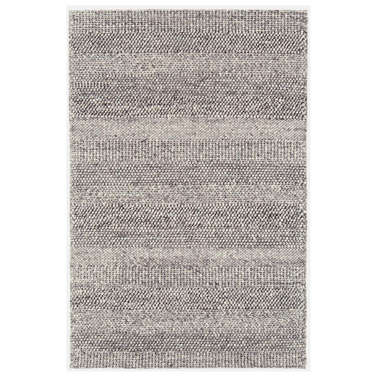 Katherine Carnaby CS07 Modern Designer Rugs in Grey Marl Stripe 200x300cm – image 4