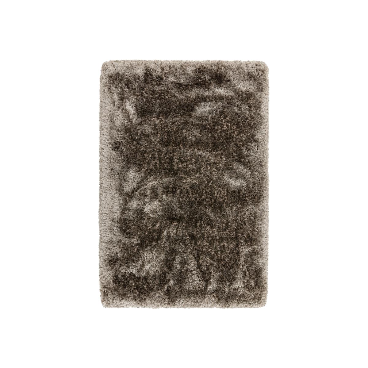 Plush Shaggy Rugs in Zinc