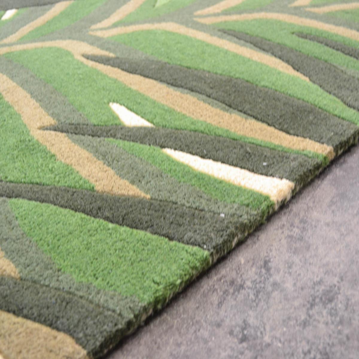 Sanderson Manila Botanical Wool Rugs 46407 in Green&nbsp;200x280cm – image 3