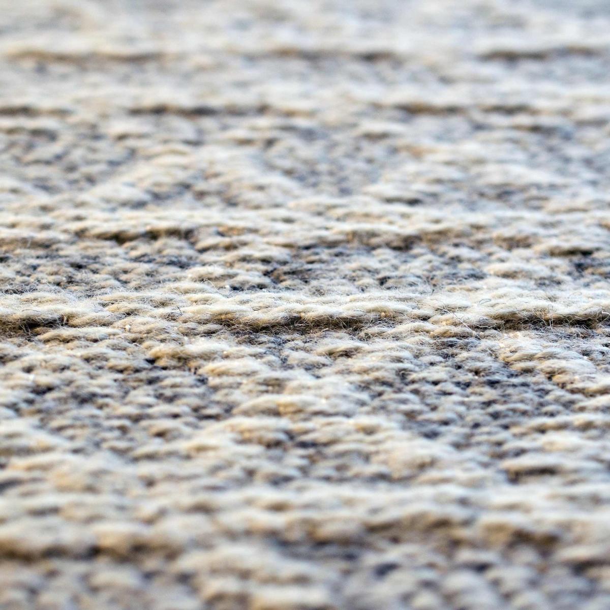 High Line Geometric Wool Rugs 99103 3024 in Light Grey 200x290cm – image 4