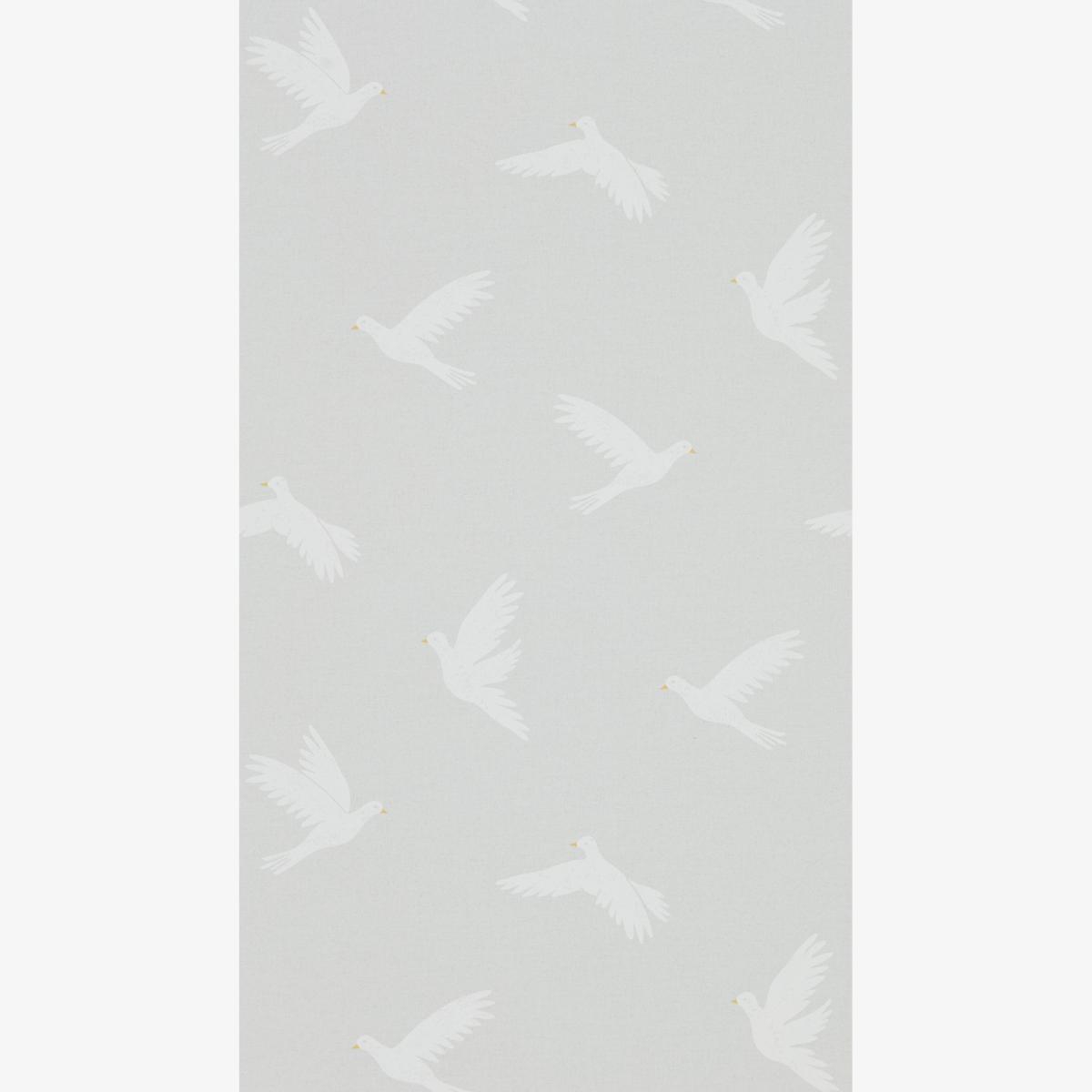 Paper Doves Wallpaper 216380 by Sanderson in Dove Grey Roll