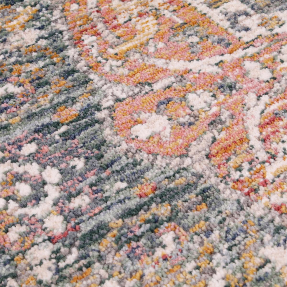 Nova 8881 Traditional Runner Rugs in Green 66x200cm – image 3