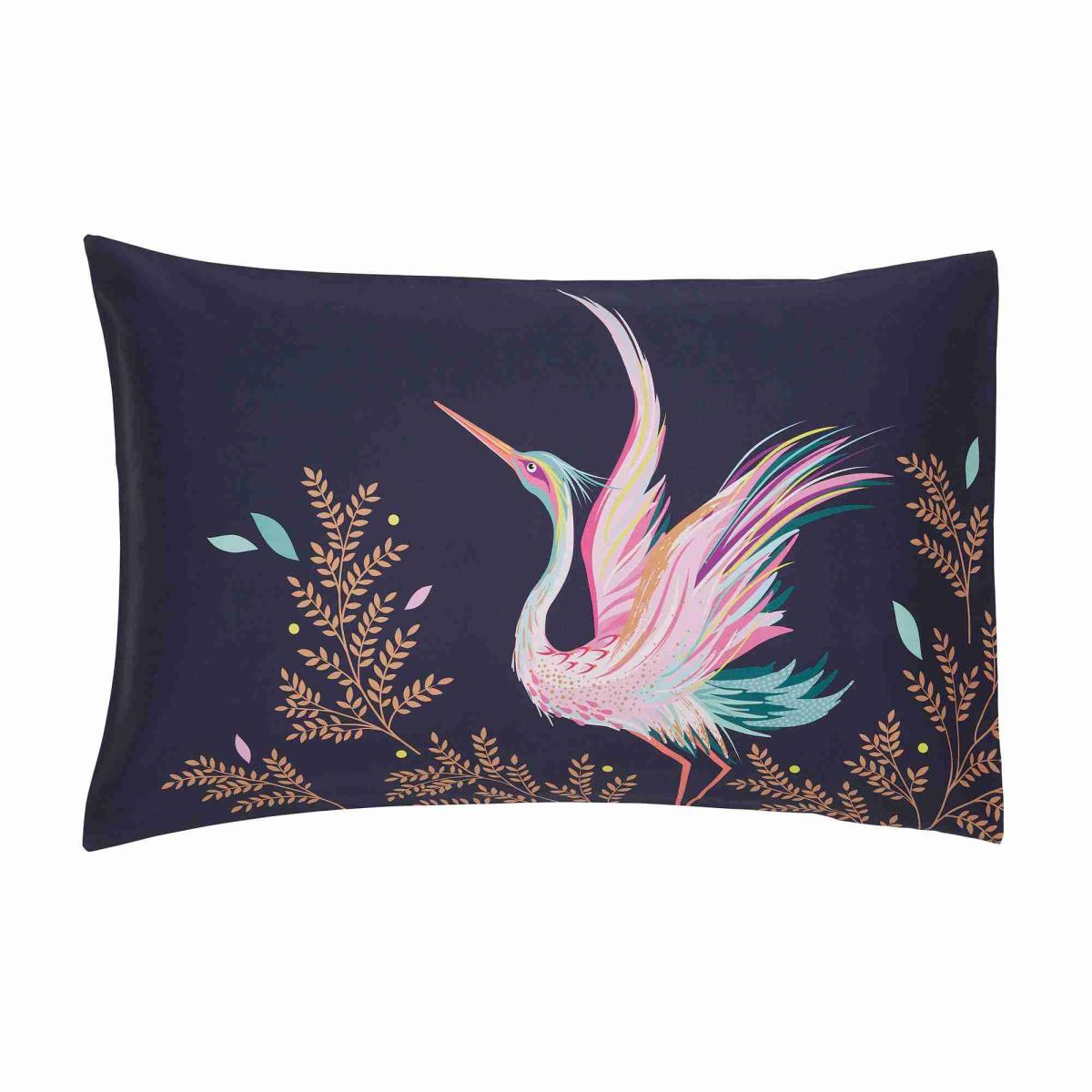 Dancing Cranes Bedding by Sara Miller in Midnight Blue75x50cm – image 3