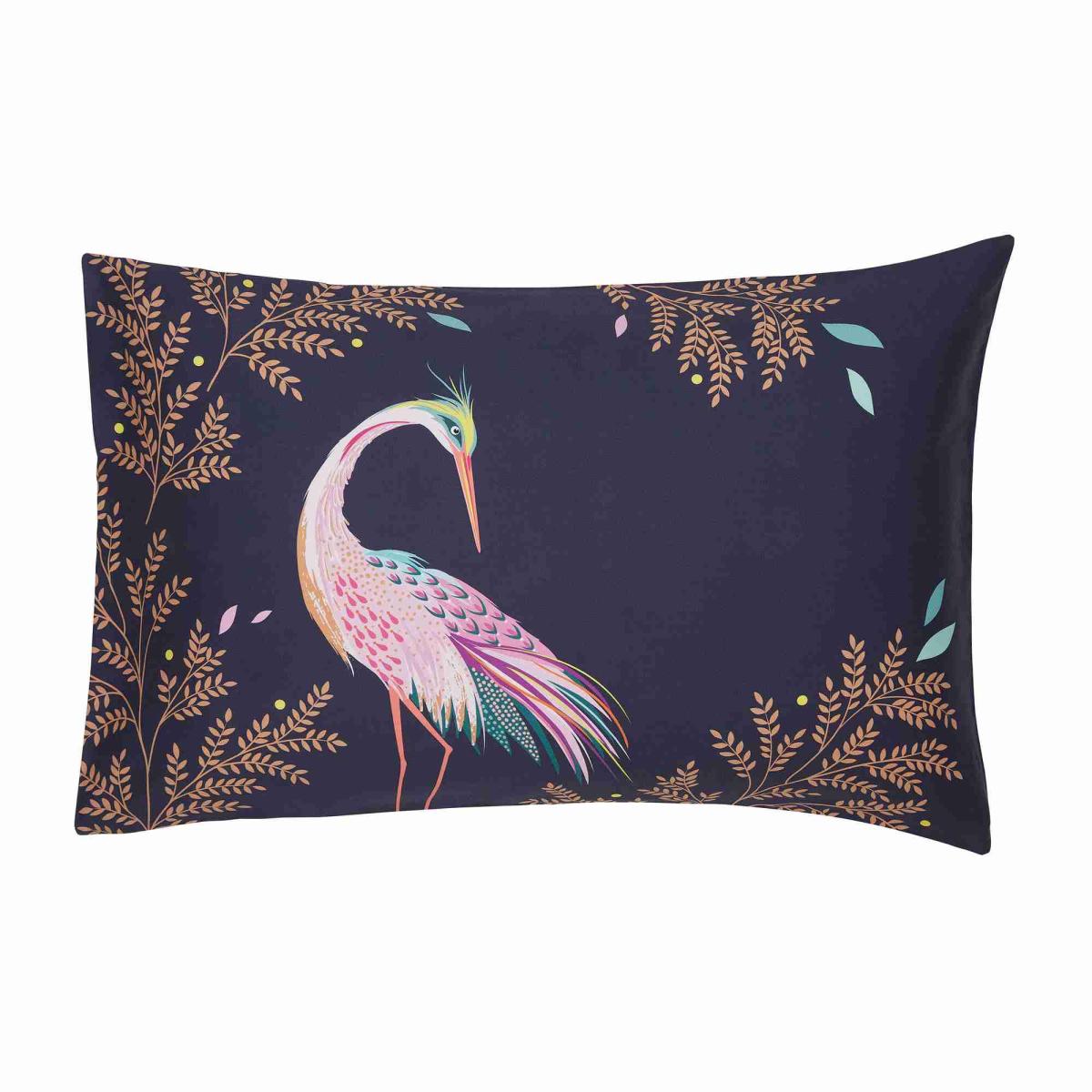 Dancing Cranes Bedding by Sara Miller in Midnight Blue75x50cm – image 4
