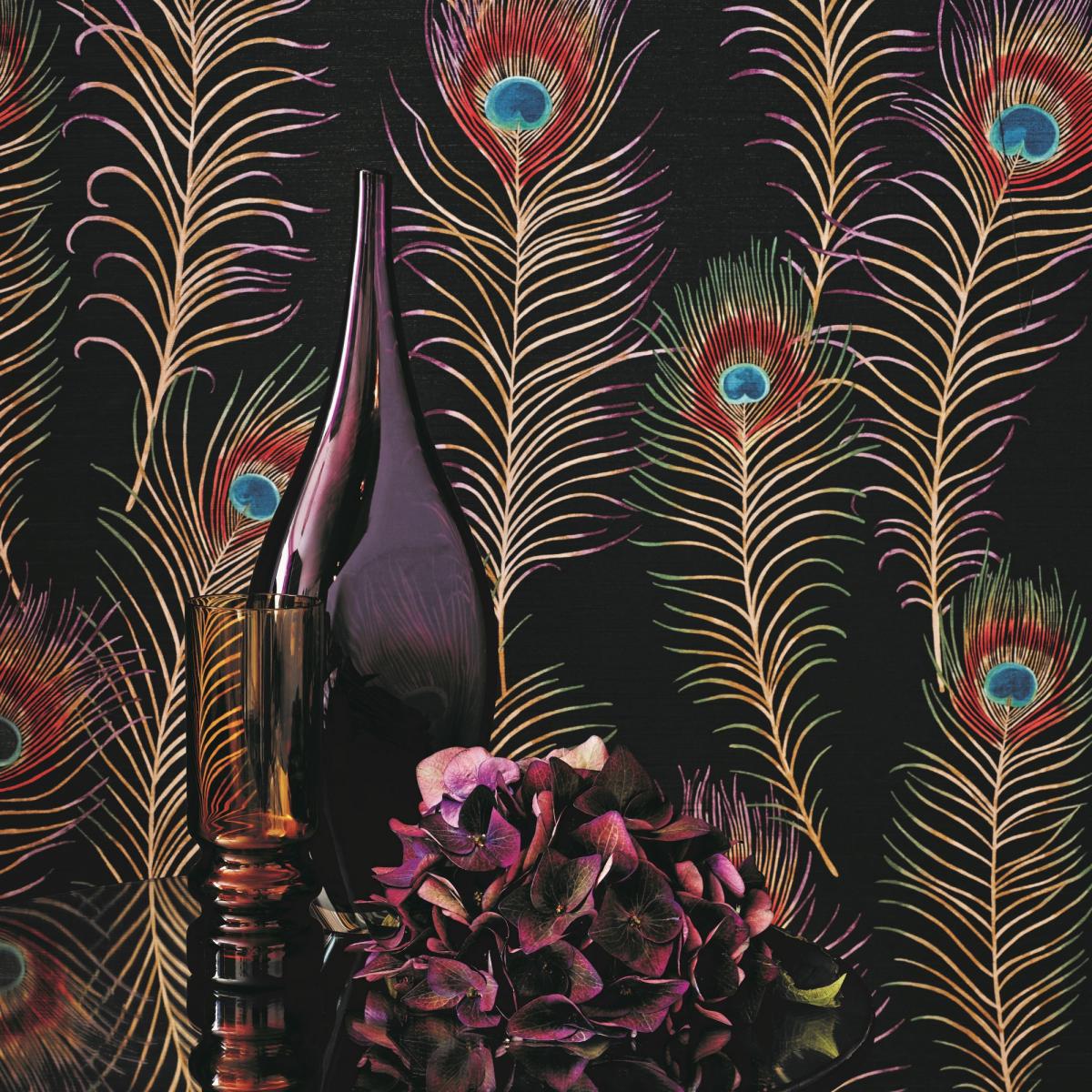 Themis Wallpaper 213062 by Sanderson in Carbon PurpleRoll – image 2