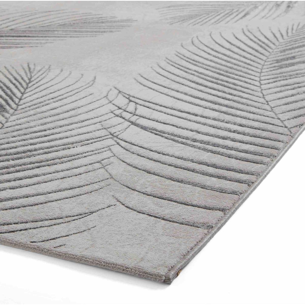 Creation 50051 Botanical Rugs in Grey Silver160x230cm – image 3