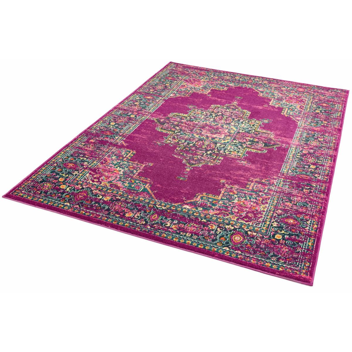 Colt CL04 Medallion TraditionalRugs in Fuchsia&nbsp;120x170cm – image 2