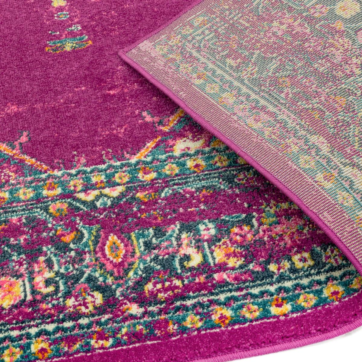Colt CL04 Medallion TraditionalRugs in Fuchsia&nbsp;120x170cm – image 4