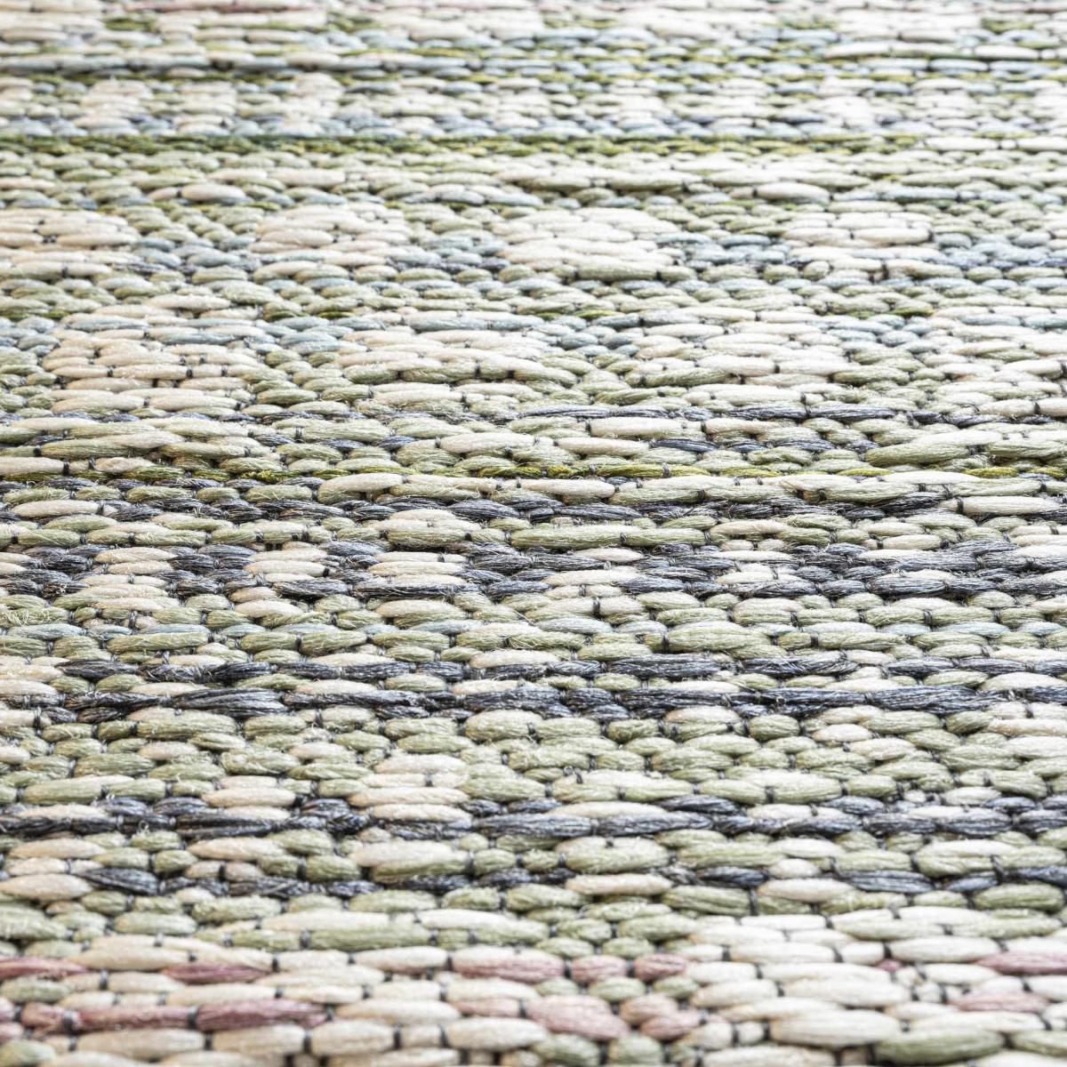 Brighton 98570 5027 Indoor Outdoor Flatweave Rugs in Aqua Blue&nbsp;80x150cm – image 3
