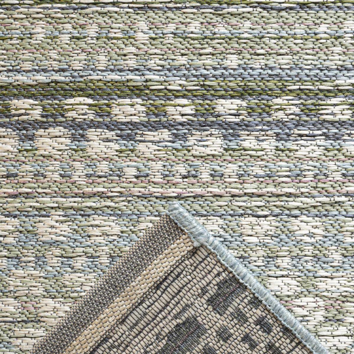 Brighton 98570 5027 Indoor Outdoor Flatweave Rugs in Aqua Blue&nbsp;80x150cm – image 5