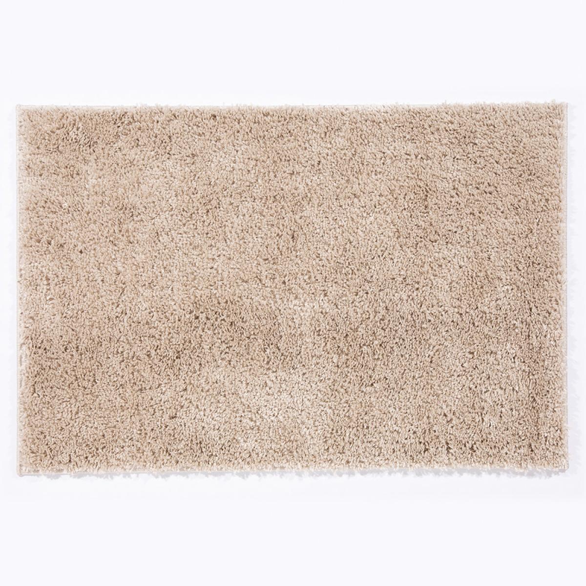 Larissa Washable Plain Shaggy Rug in Stone Grey 80x120cm – image 5
