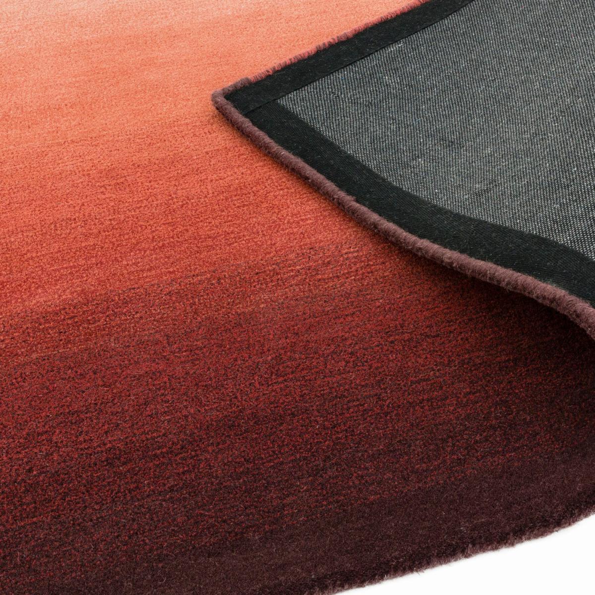 Ombre Wool Rugs in Rust – image 5