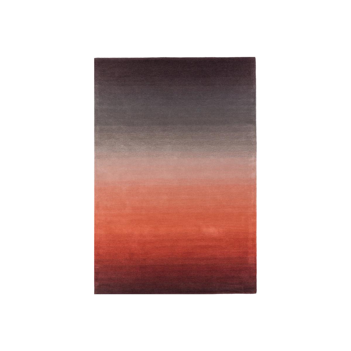 Ombre Wool Rugs in Rust – image 1