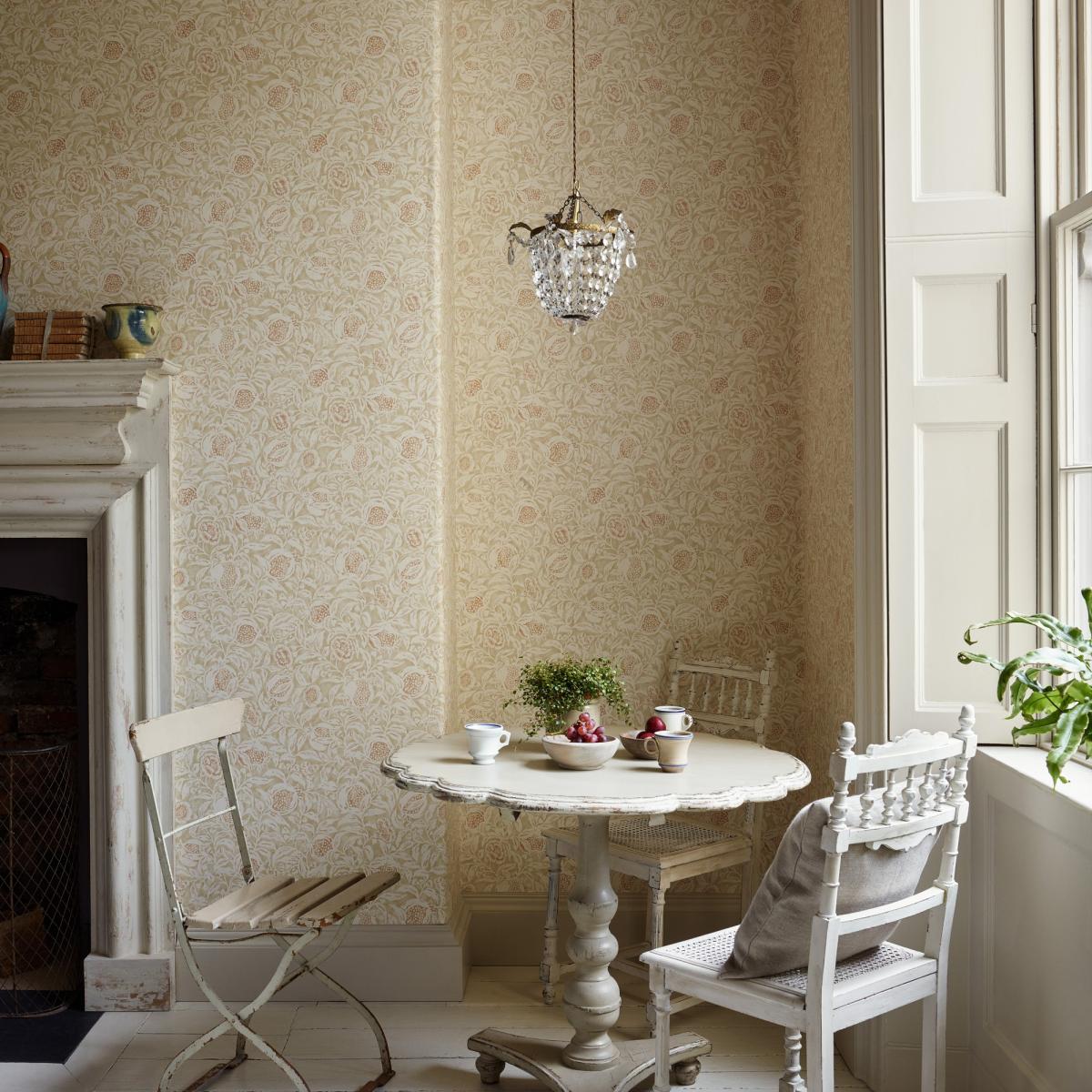 Annandale Wallpaper 216395 by Sanderson in Amber Sepia Brown&nbsp;Roll – image 2
