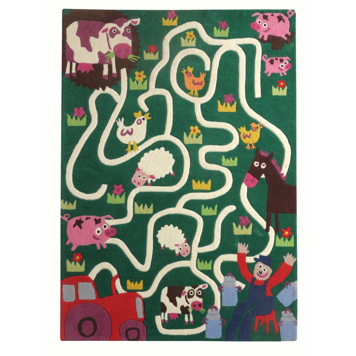 Fun at the Farm Multi-coloured Rugs by Ana & Noush – image 2
