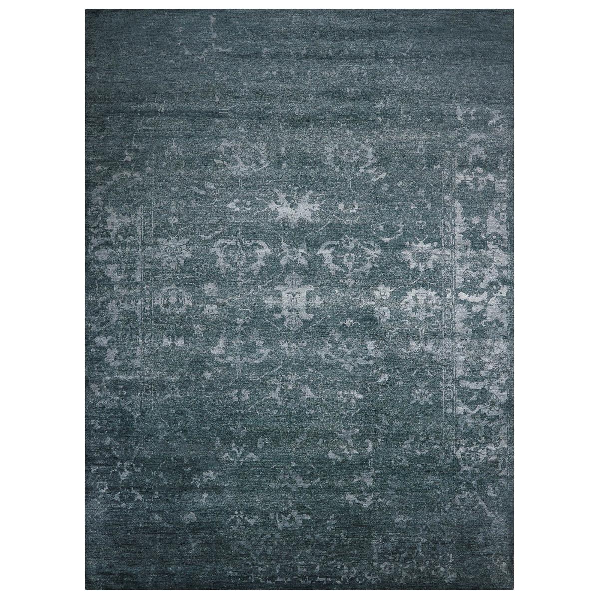 Silk Shadows Rugs SHA15 in Blue Stone 259x351cm – image 4