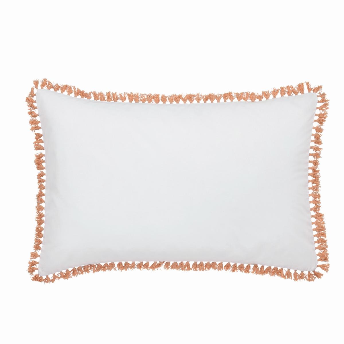 Confidence Fringed Bedding by Katie Piper in Grapefruit200x200cm – image 4
