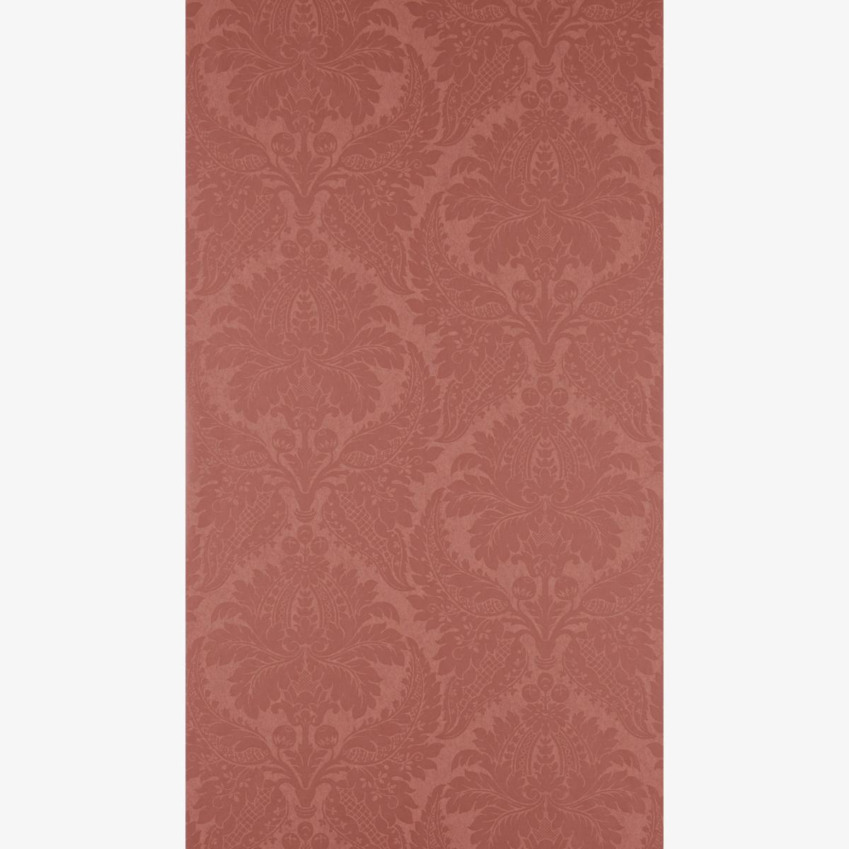 Malmaison Damask Wallpaper 311200 by Zoffany in Faded Rose Red Roll