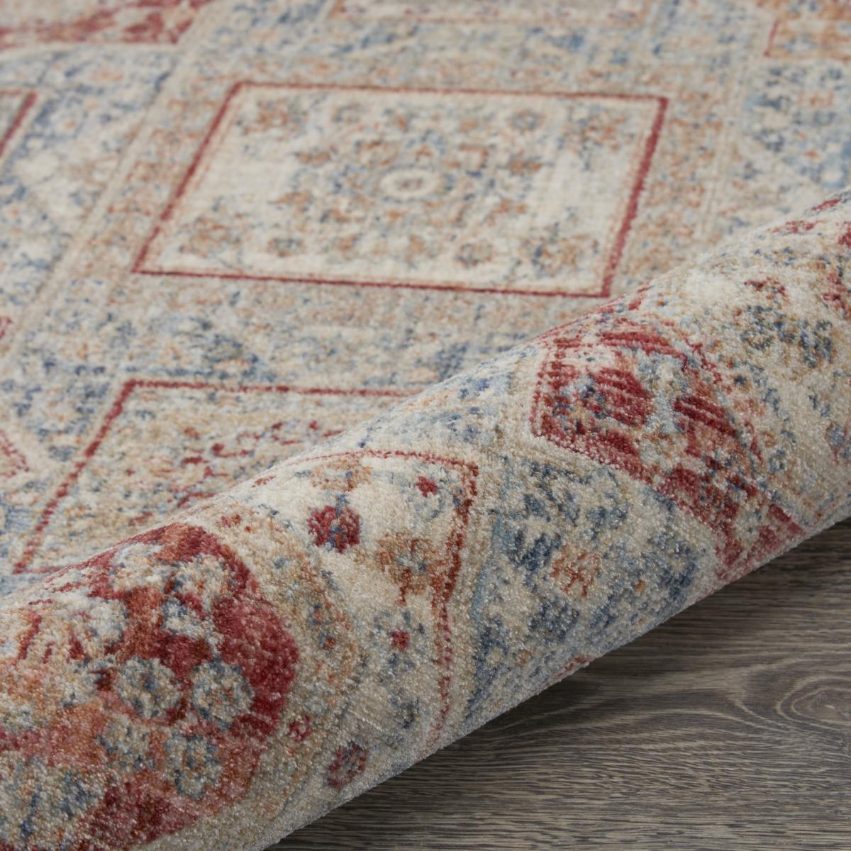 Homestead Rugs HMS02 in Blue Multi by Nourison 305x396cm – image 3