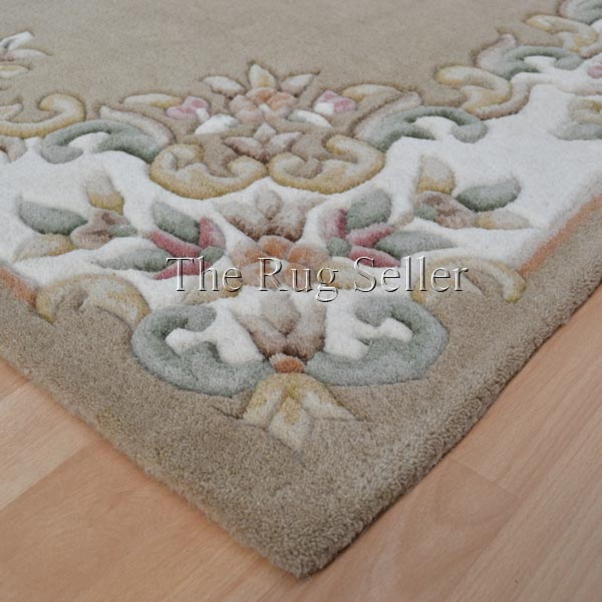 Royal Aubusson Traditional Wool rugs in Beige 200x285cm – image 2