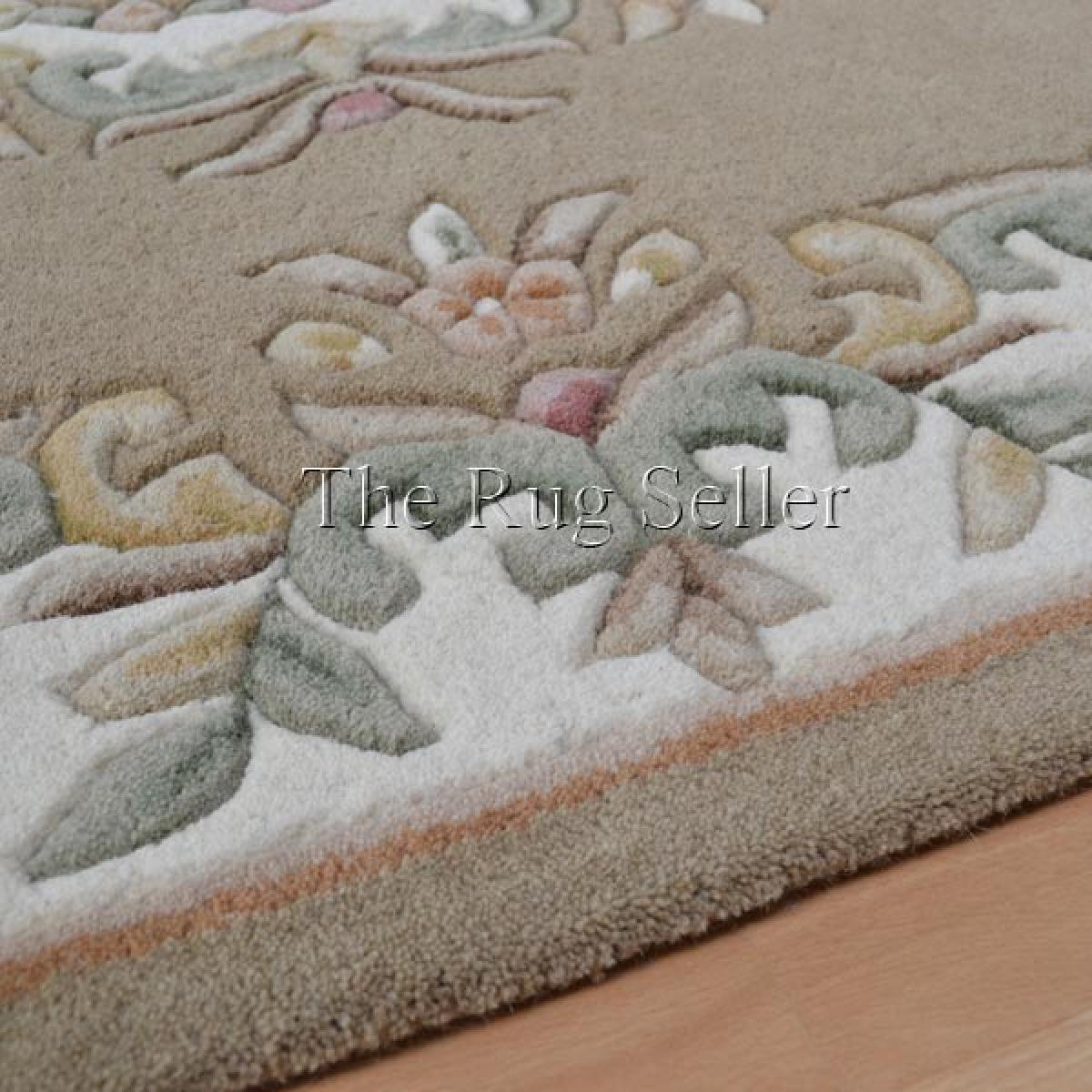 Royal Aubusson Traditional Wool rugs in Beige 200x285cm – image 3