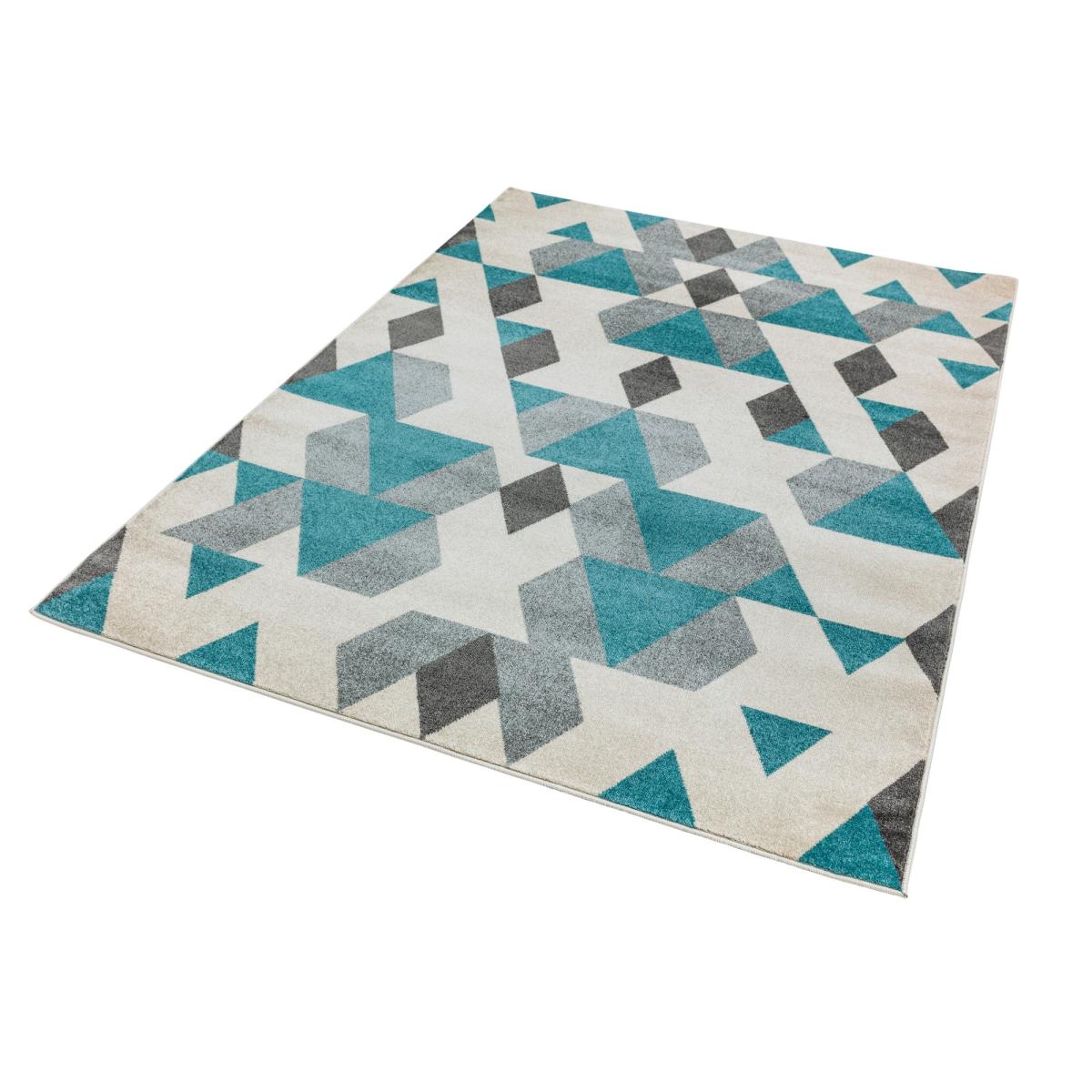 Colt CL17 Pyramid Geometric Rugs in Blue&nbsp;200x290cm – image 2