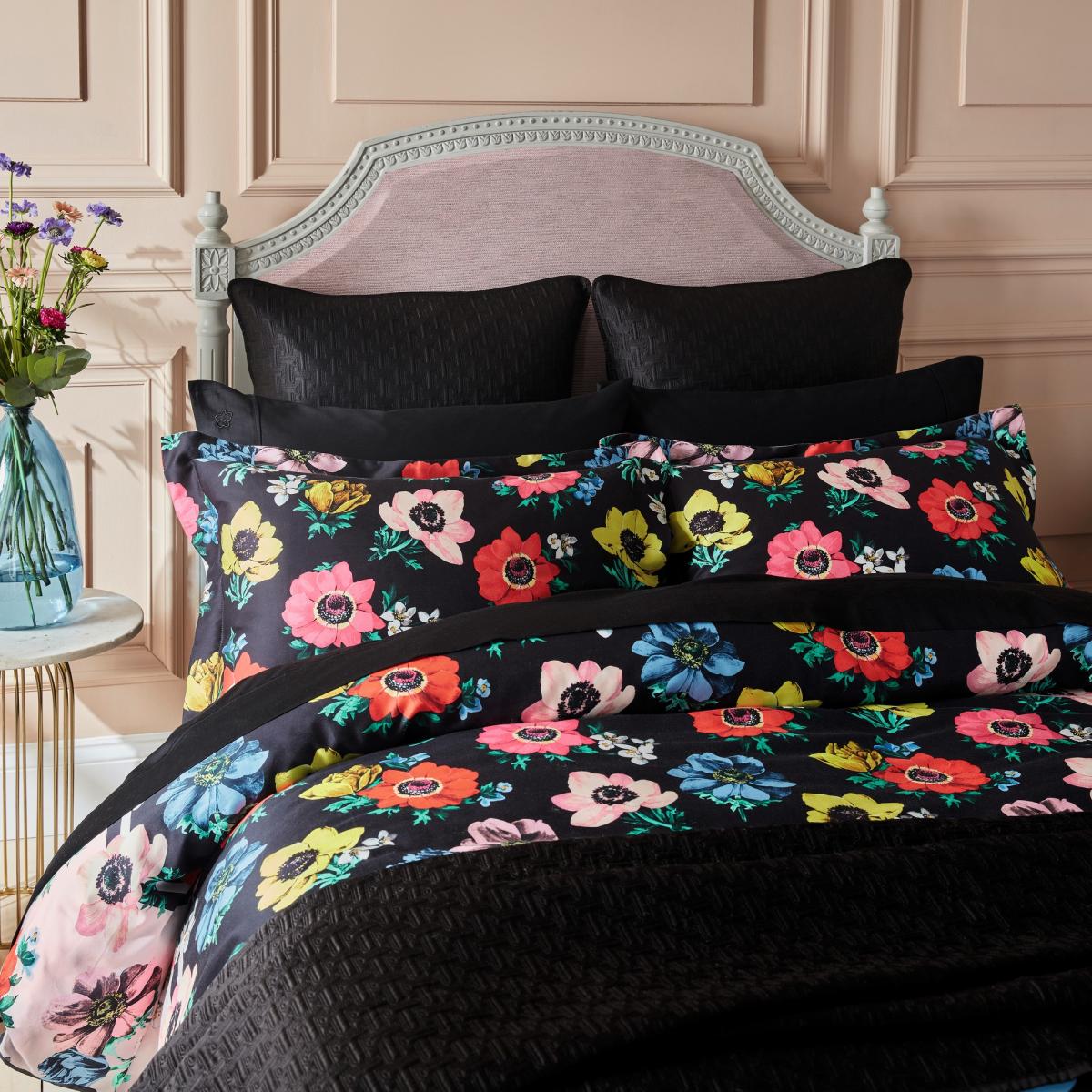Hula Floral Cotton Bedding Duvet Cover and Pillowcase by Ted Baker in Multi 200x200cm – image 2