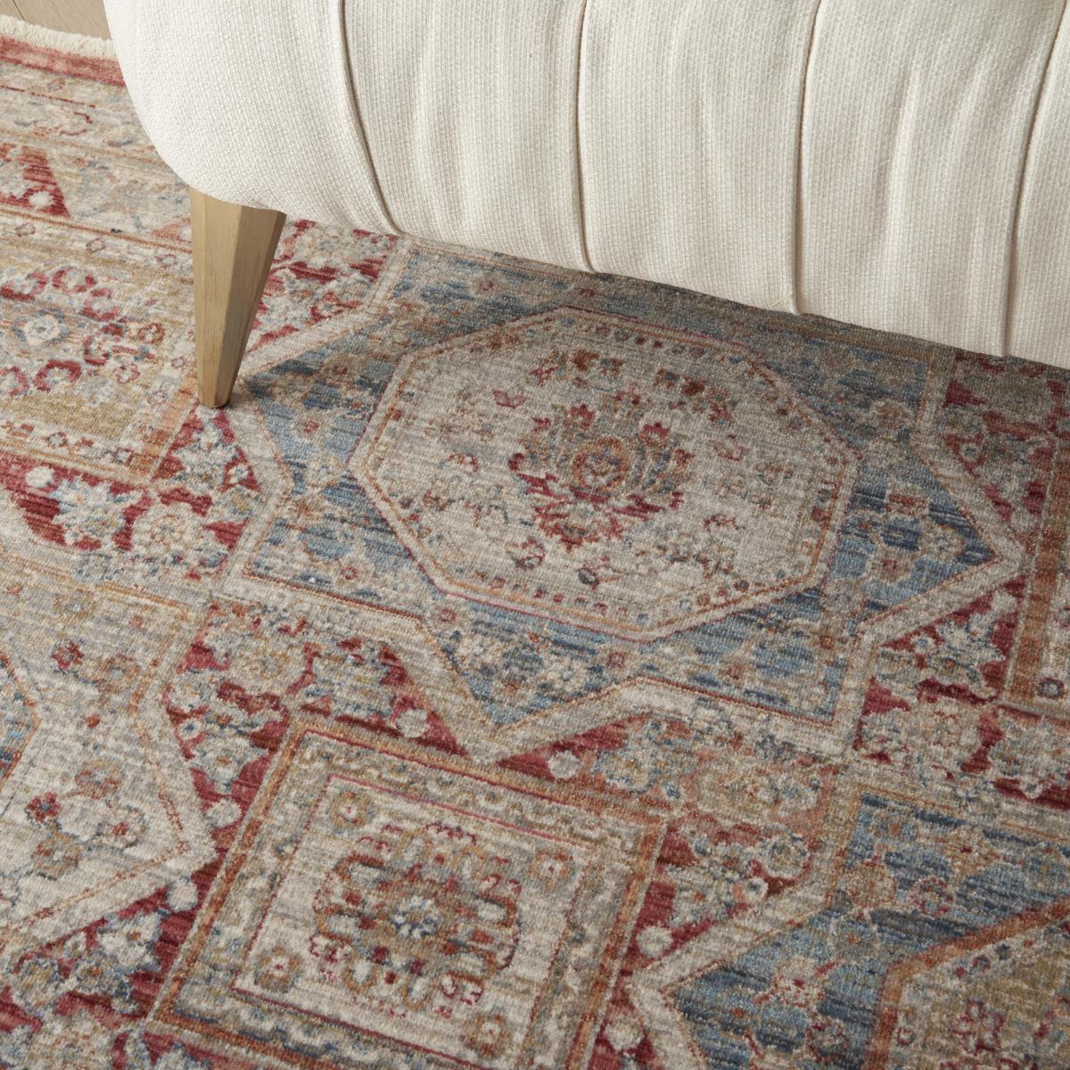 Homestead Rugs HMS02 in Blue Brick by Nourison&nbsp;91x152cm – image 4