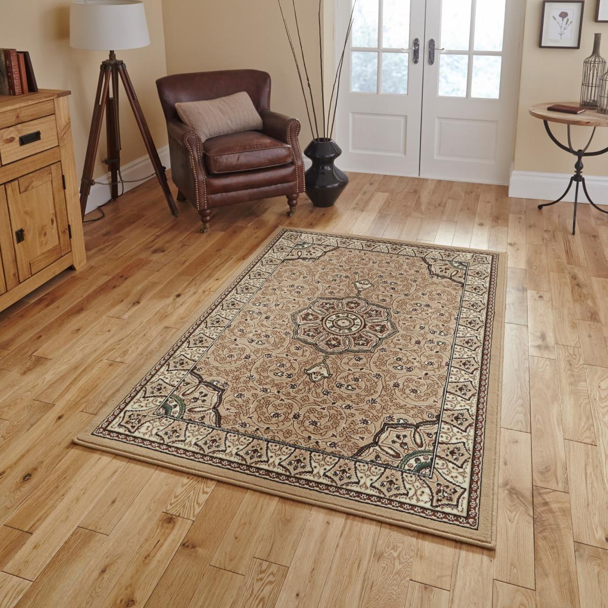 Diamond 4400 Rugs in Beige – image 1
