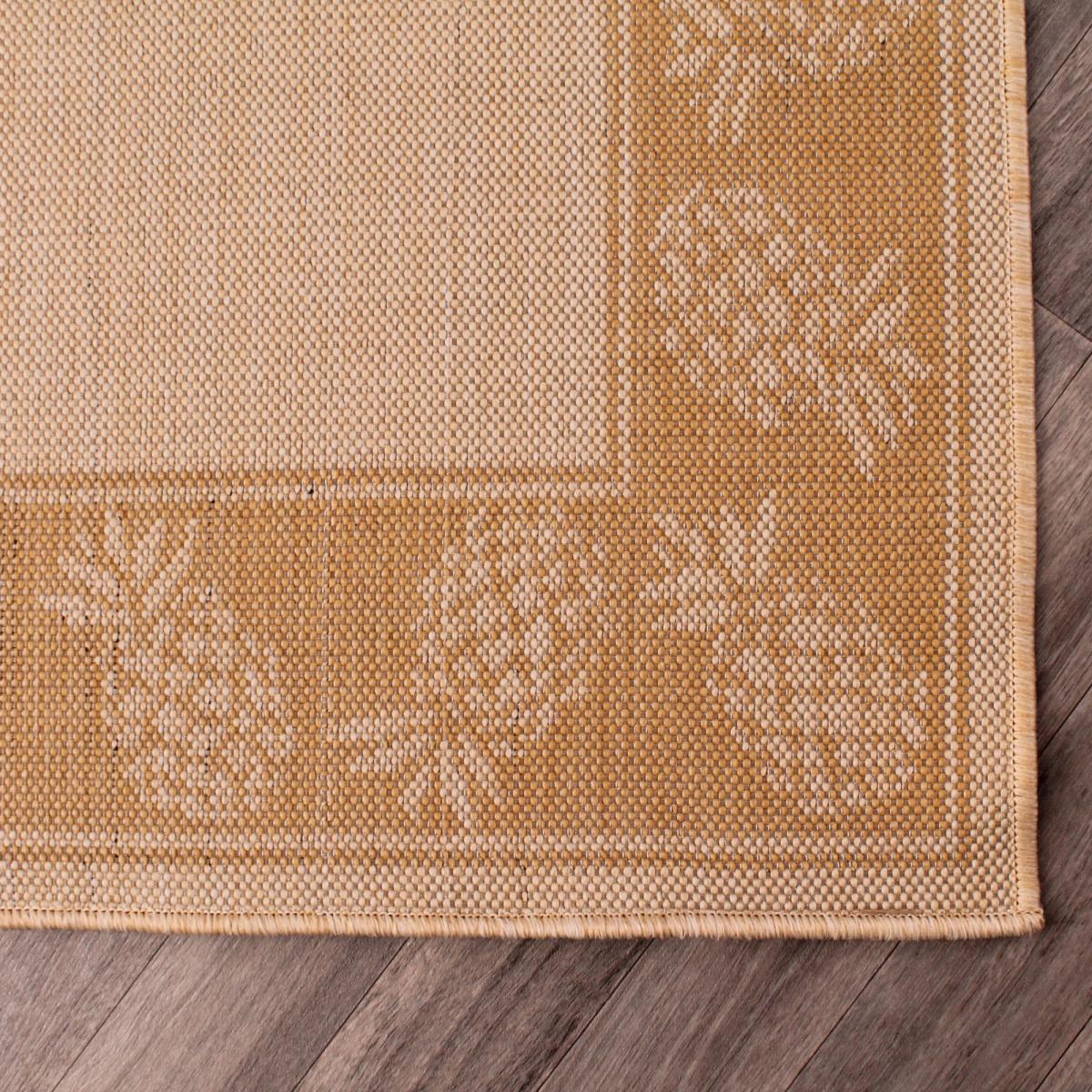 Indoor Outdoor Pineapple Rugs in Natural by Rugstyle&nbsp;80x150cm – image 5