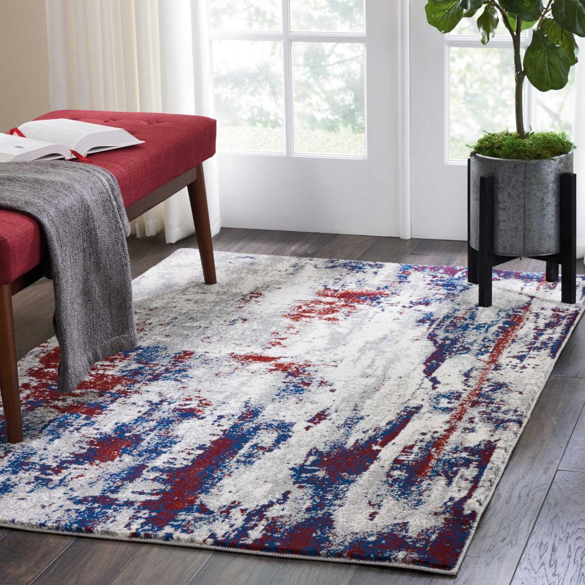 Maxell MAE15 Abstract Rugs by Nourison in Multicolour – image 1