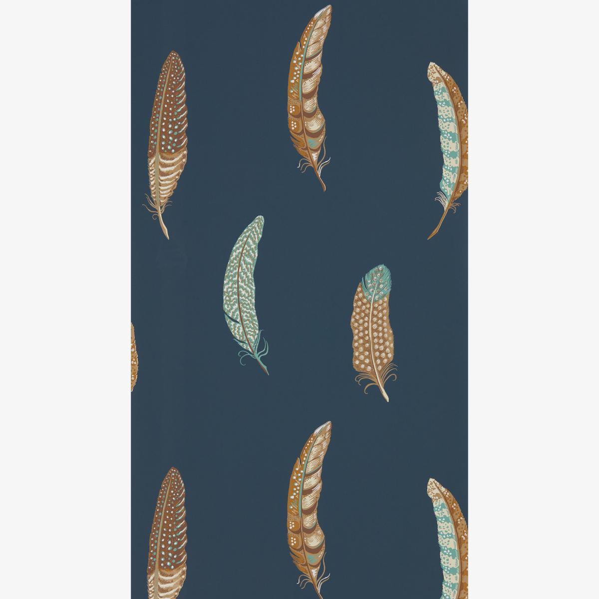 Lismore Wallpaper 216604 by Sanderson in Indigo Blue Roll
