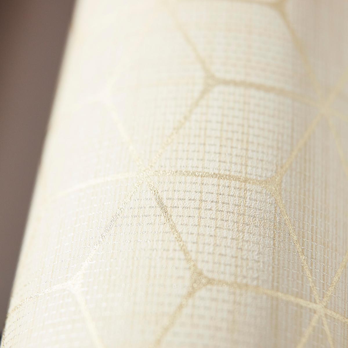 Vault Geometric Wallpaper 112084 by Harlequin in Maize Yellow Roll – image 2
