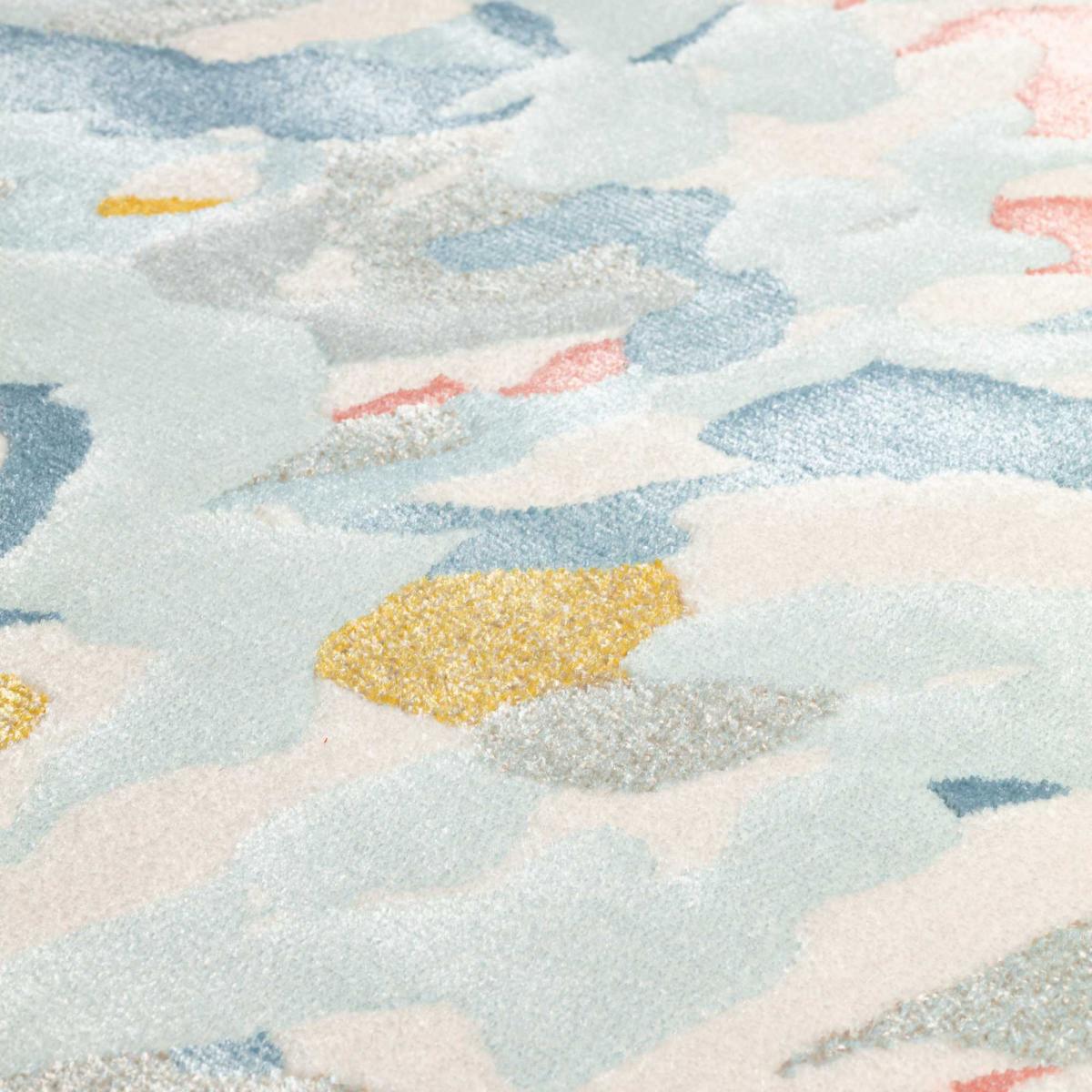 City Modern Abstract Rugs 466123 AK991 in Blue Multi – image 2