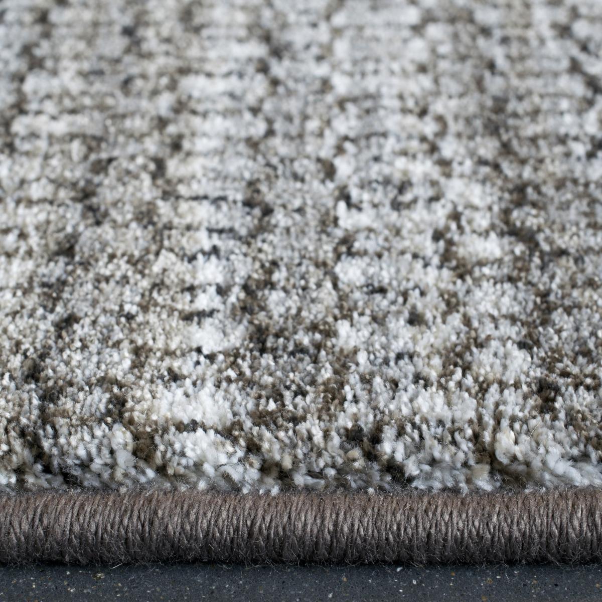 Nomad Modern Abstract Rugs 26044 7242 in Taupe Brown 160x230cm – image 3