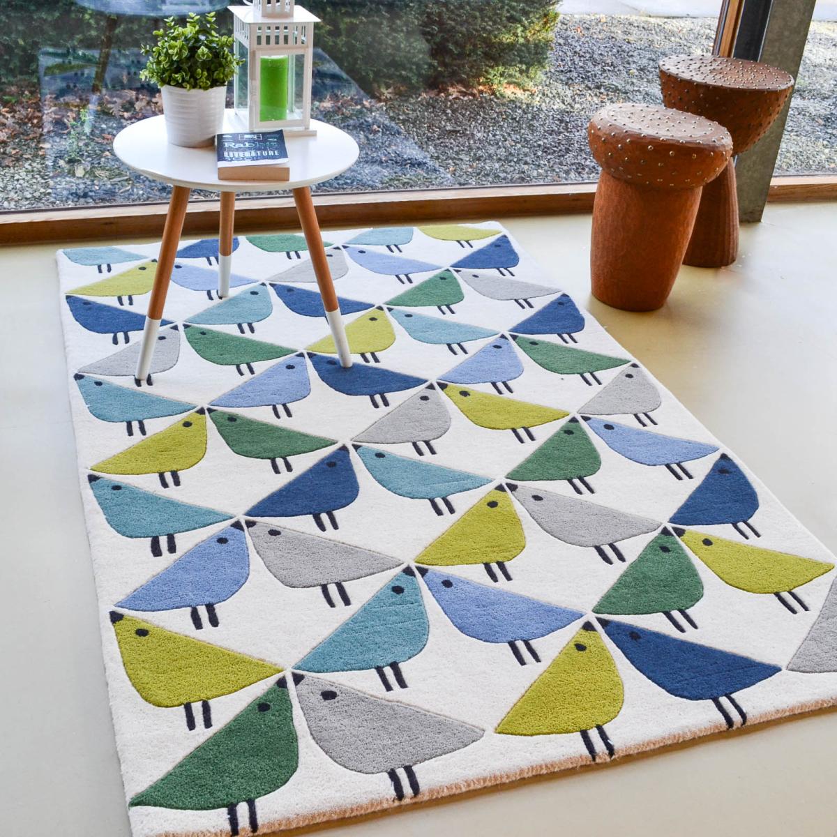 Scion Lintu Rugs 24408 in Pacific 140x200cm – image 5