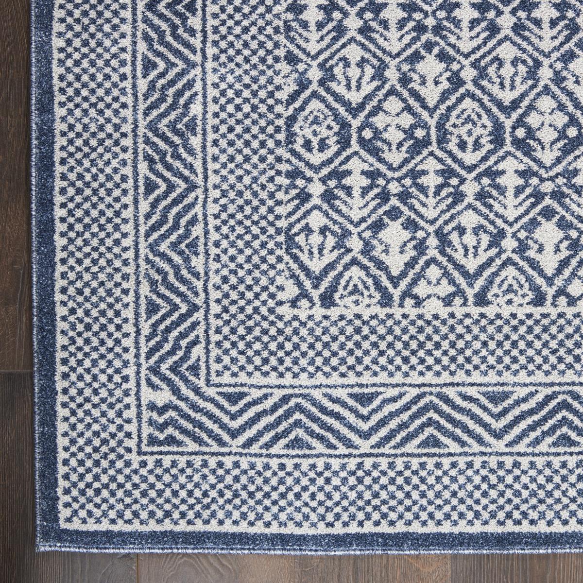 Palermo Rugs PMR01 in blue grey by Nourison&nbsp;200x290cm – image 4