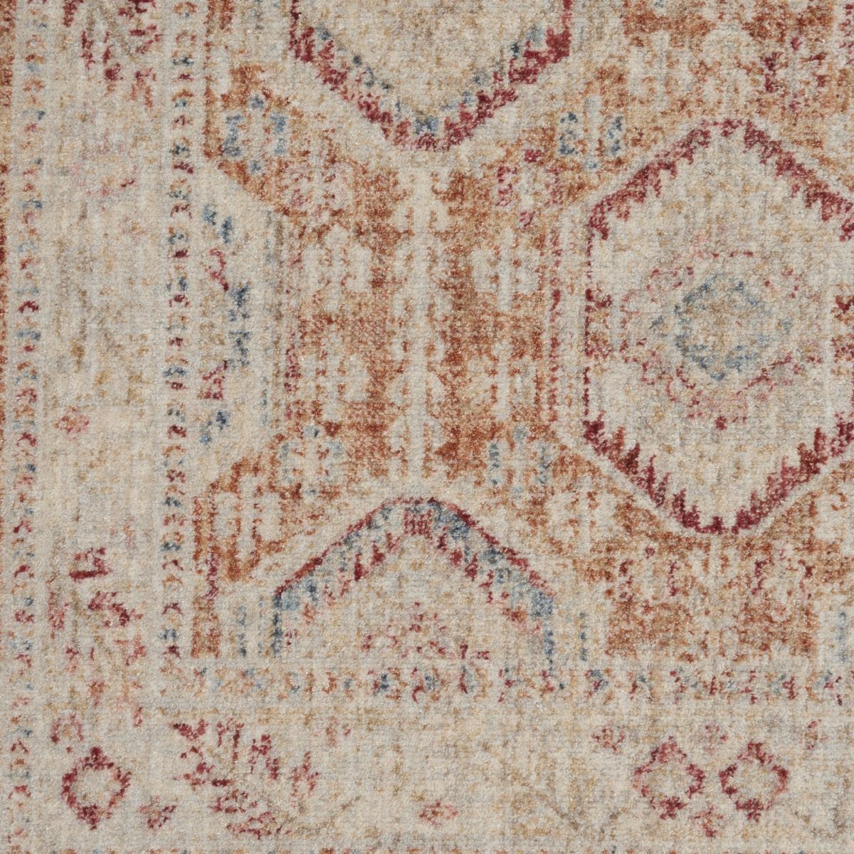 Homestead Hallway Runner Rugs HMS01 in Brick by Nourison79x366cm – image 4