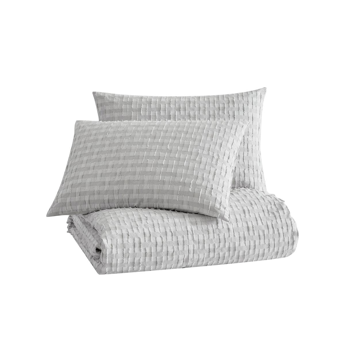 Refresh Cotton Stripe Bedding by DKNY in Grey&nbsp;140x200cm – image 5