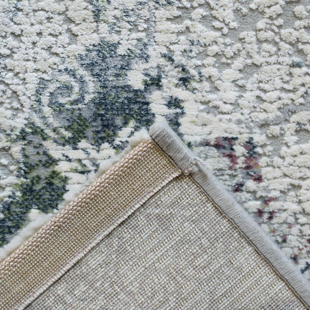 Canyon Modern Abstract Damask Rugs 52045 6464 in Beige – image 2