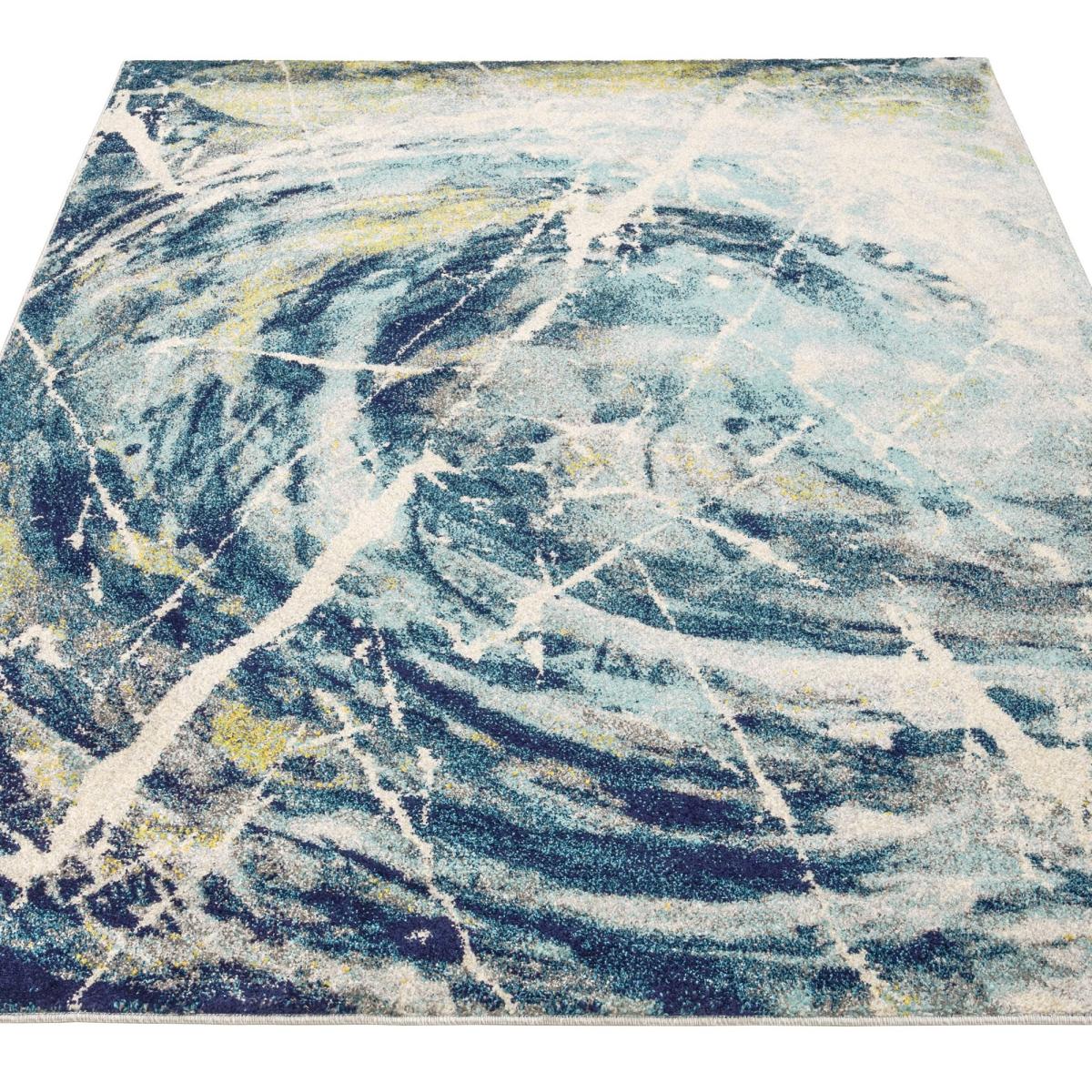 Elssa Abstract Rugs By Concept Loom ELS05 in Blue Multi&nbsp;160x220cm – image 5