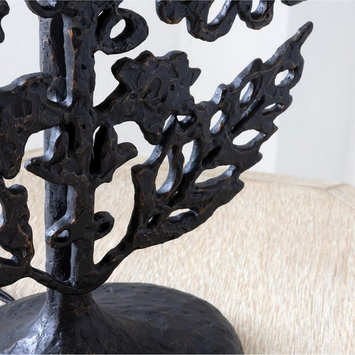 Senna Bronze Floral Lamp by William Yeoward 50x30cm – image 3