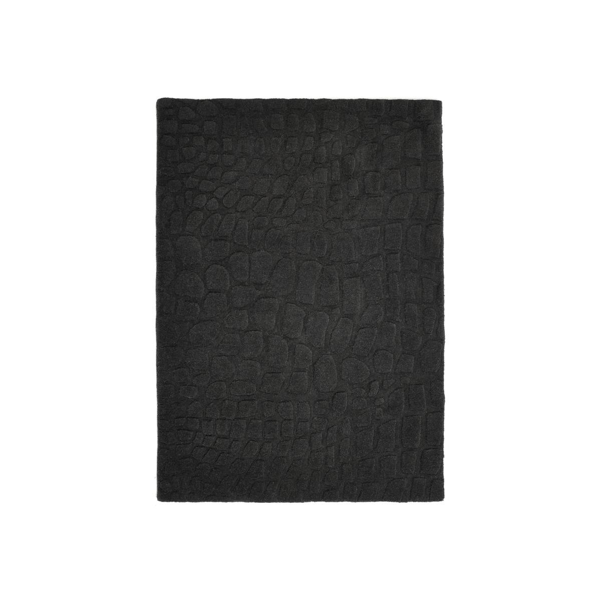 Marbles Wool Rugs in Charcoal