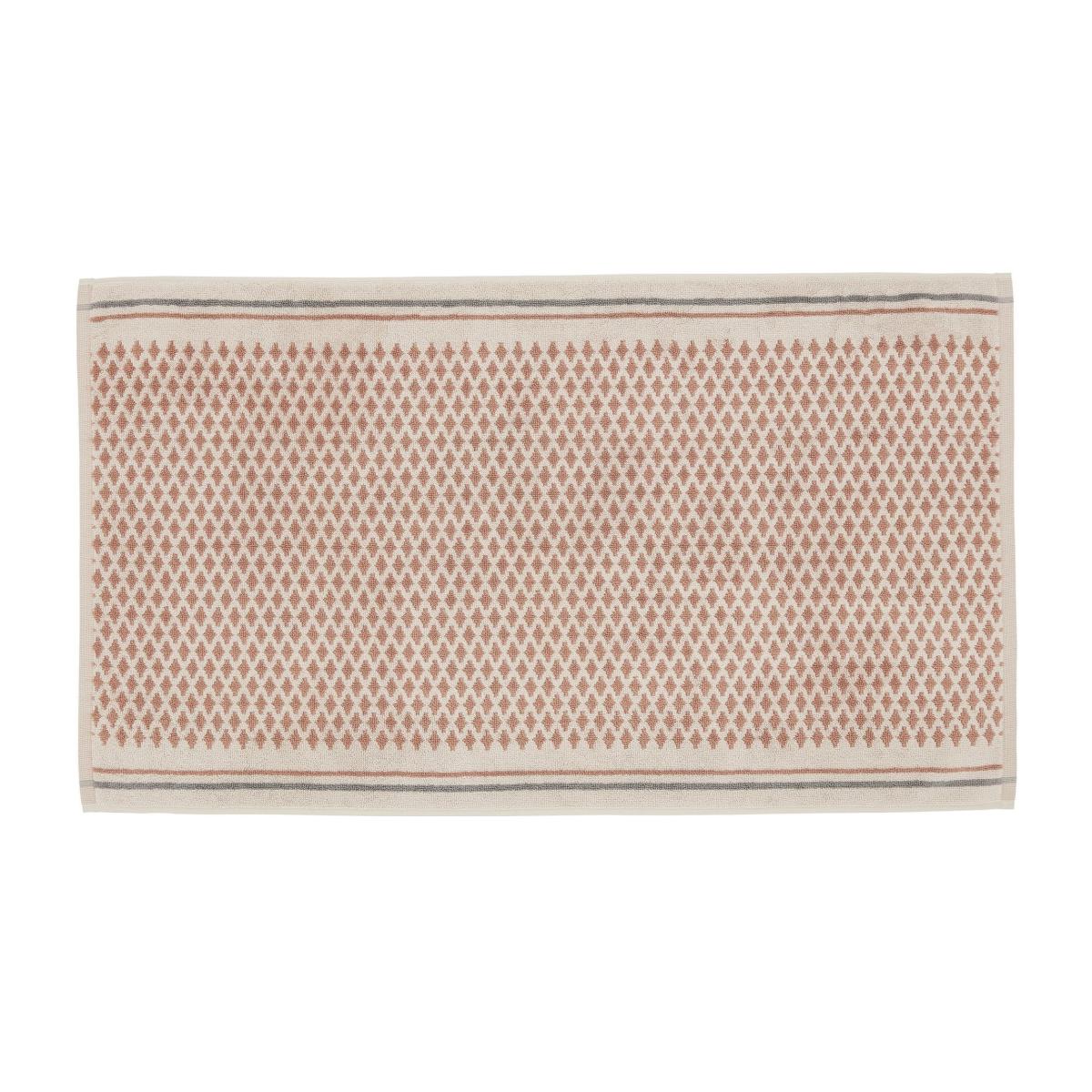 Asha Bath Mat by Bedeck of Belfast in Gold & Grey90x50cm