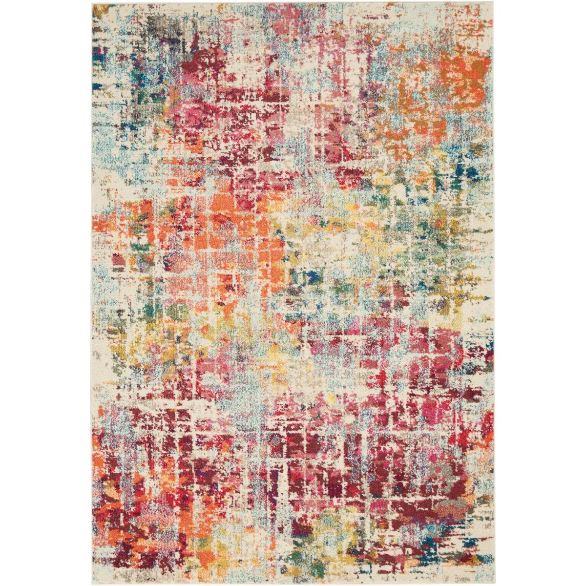 Celestial Modern Abstarct Rugs CES13 PNMTC by Nourison 221x160cm – image 5