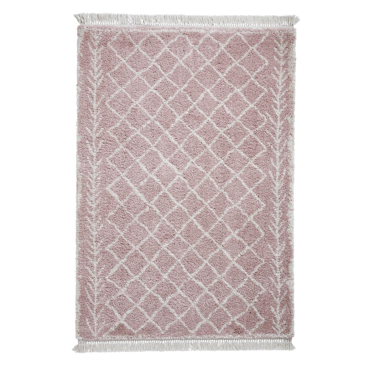 Boho 7043 Moroccan Rugs in Rose Pink 160x230cm – image 5