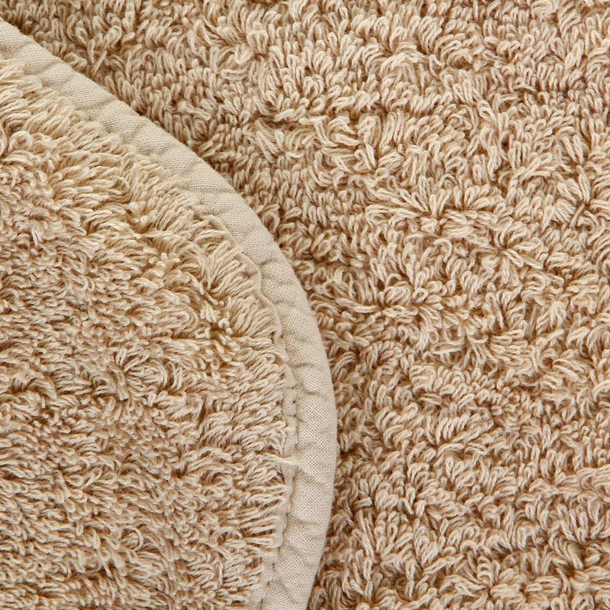 Super Pile Plain Bathroom Towels by Designer Abyss & Habidecor in 770 Linen 100x150cm – image 2