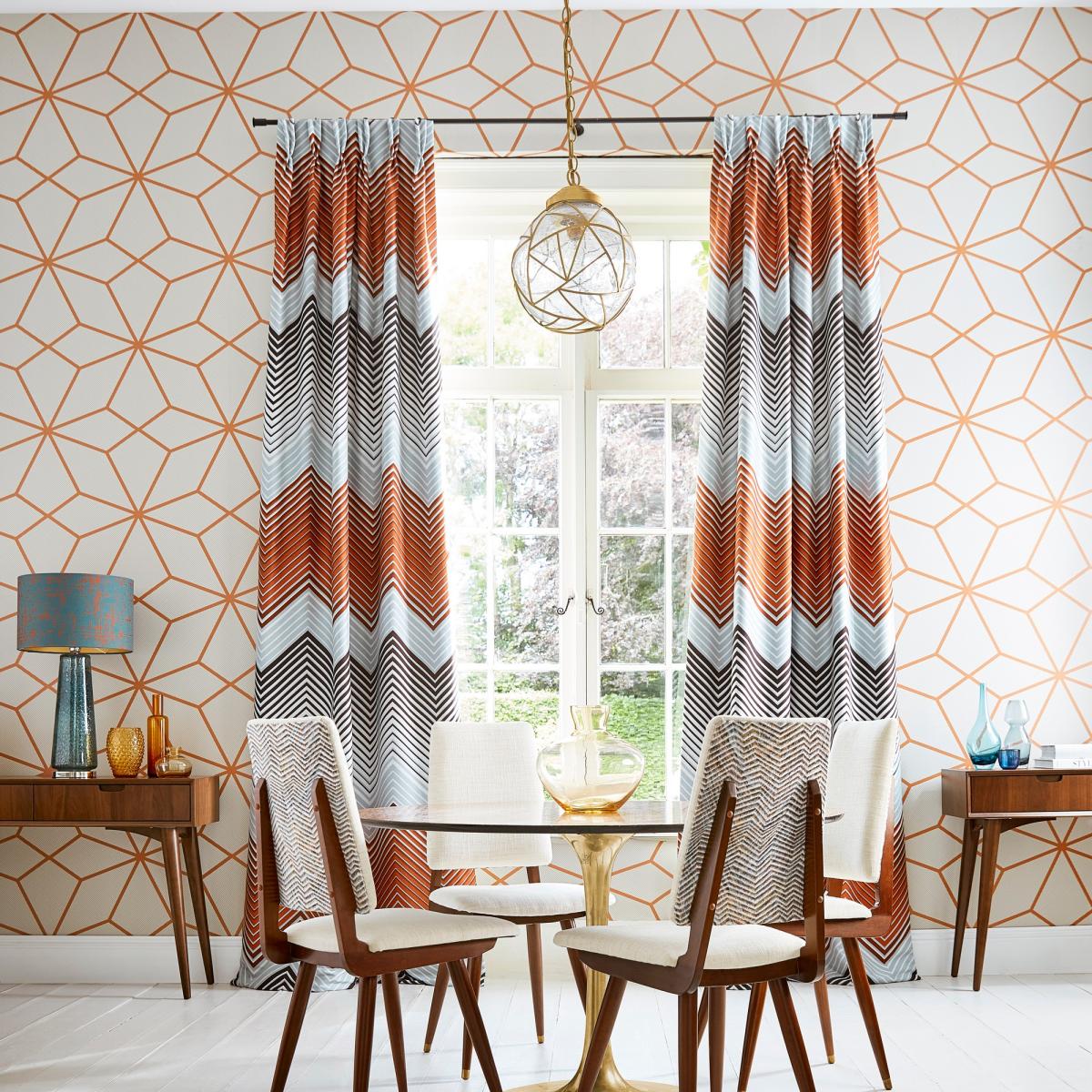 Axal Wallpaper 111979 by Harlequin in Rust BrownRoll – image 1